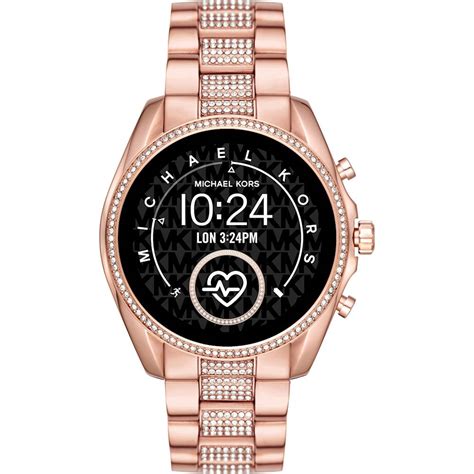 michael kors smartwatch gen 5 handleiding|rose gold mk smart watch.